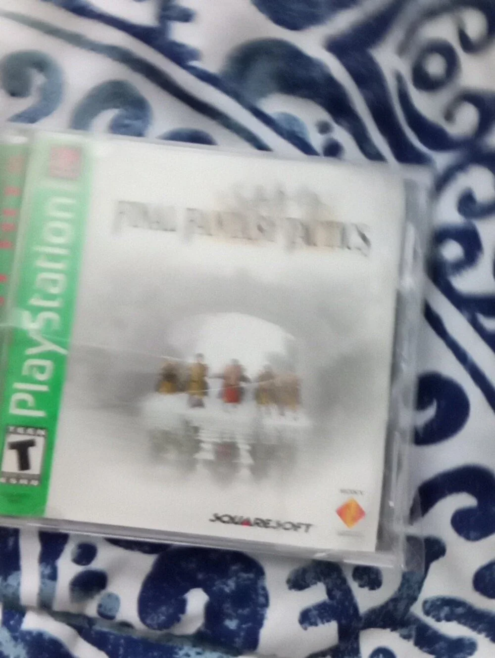 Sony Final Fantasy Tactics Disc - White and Black Artwork